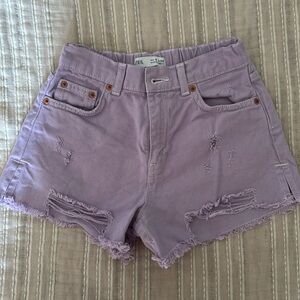 Zara kid’s denim shorts